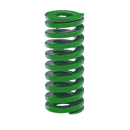 ISO Green Colour Light Load Spring